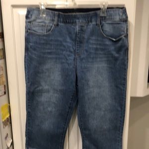 Boston Proper Pedal Pushers Jeans Size 14